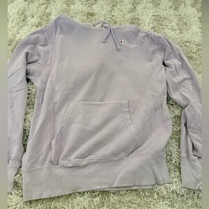 Lilac champion hoodie